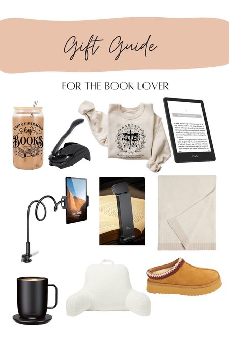 Gift guide for the book lover

Gifts for the book lover, kindle paperwhite, ember mug, glass cup, rechargeable book light, barefoot dreams blanket, slippers, kindle holder, iPad holder, fourth wing sweatshirt, bed rest pillow

#LTKHoliday #LTKGiftGuide #LTKSeasonal