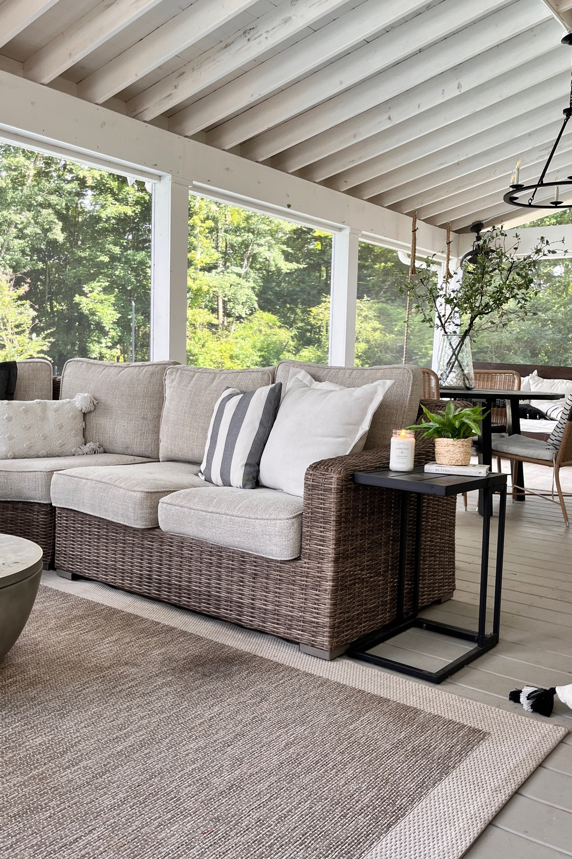 Screened in back porch furniture and decor! 

#LTKFind #LTKSeasonal #LTKhome