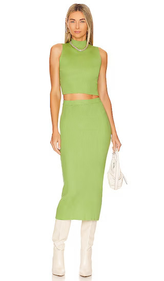 Stela Skirt Set | Green Top | Green Skirt | Matching Set | Matching Sets Skirt Set Skirt Sets Skirts | Revolve Clothing (Global)