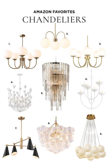 Create drama in your home with this unique lighting! I scoured Amazon to find these showstopper chandeliers (most at an affordable price). Hang one over your dining room table of if you have high ceilings, try it in a foyer to make a statement. #lighting #lightingideas #founditonamazon #home #interiors #decor #interiordesign 

#LTKstyletip #LTKover40 #LTKhome