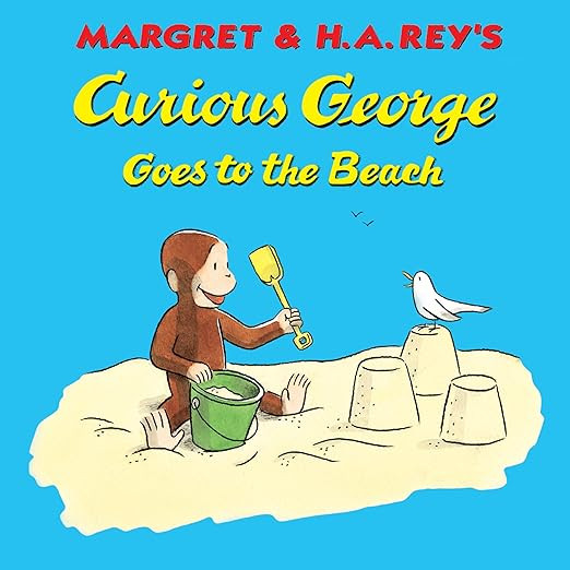 Curious George Goes to the Beach with downloadable audio      Paperback – Picture Book, March 4... | Amazon (US)