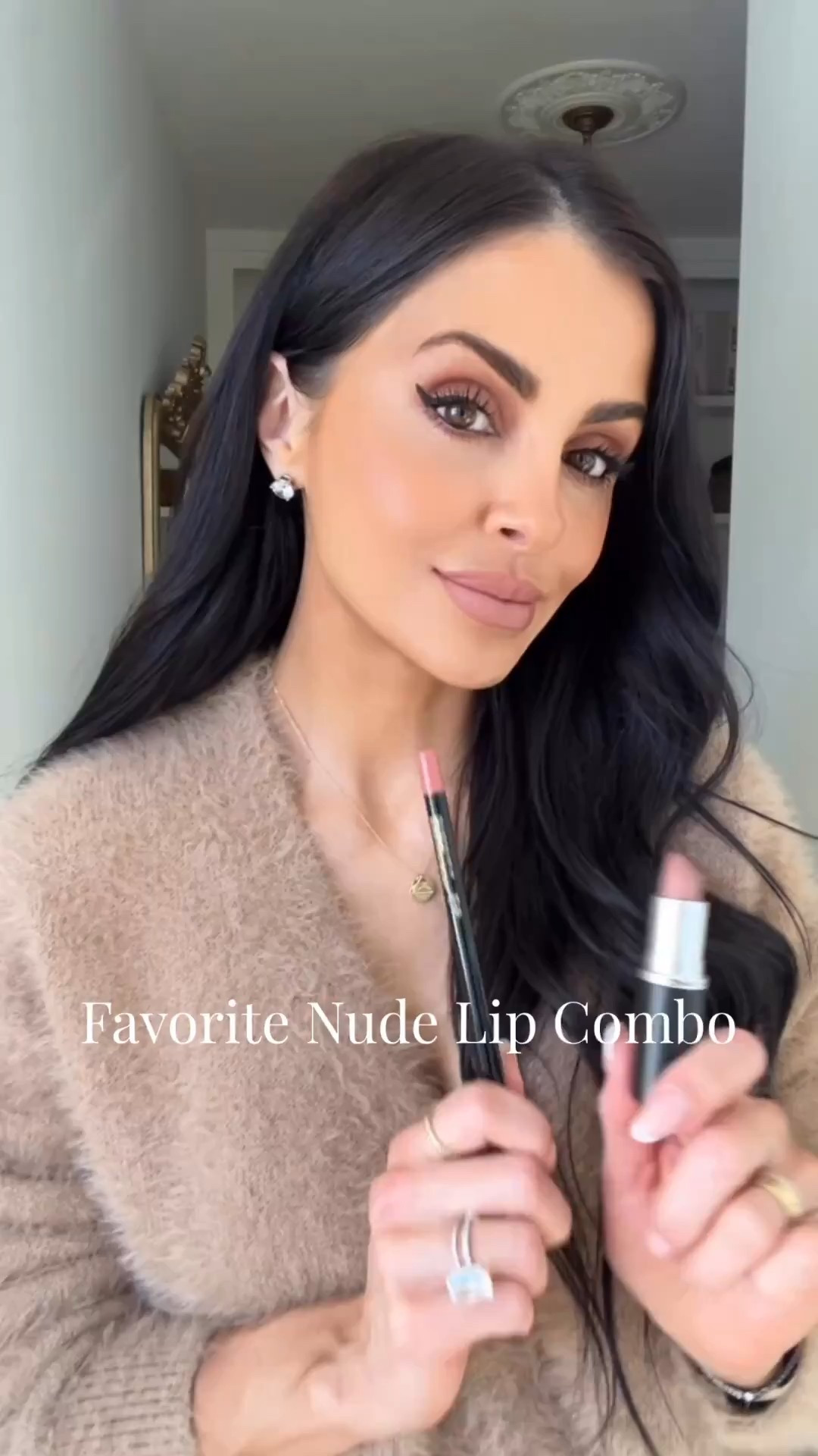 My favorite nude lip combo right now! 
Hourglass liner wearing shade Tempt 3
Mac lipstick wearing shade modesty
Also wearing:
Bronzing face drops wearing shade 3
Hourglass concealer wearing shade sepia 5
Victoria Beckham contour stylus wearing shade sandstone 


#LTKFindsUnder50 #LTKgrwm #LTKBeauty