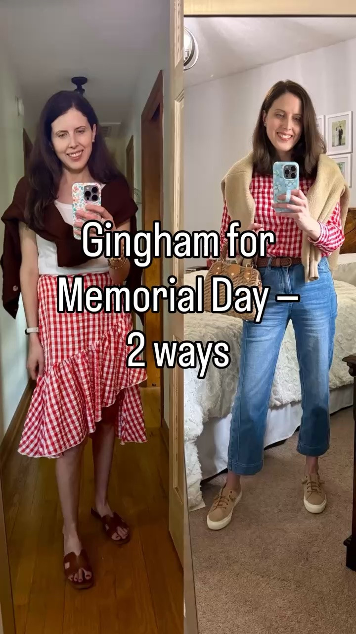 Gingham for Memorial Day 2 ways ❤️🇺🇸

#LTKootd #LTKSeasonal #LTKSaleAlert