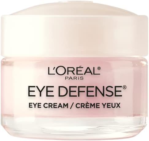 Amazon.com: Eye Cream to Reduce Puffiness, Lines and Dark Circles, L'Oreal Paris Skincare Dermo-E... | Amazon (US)