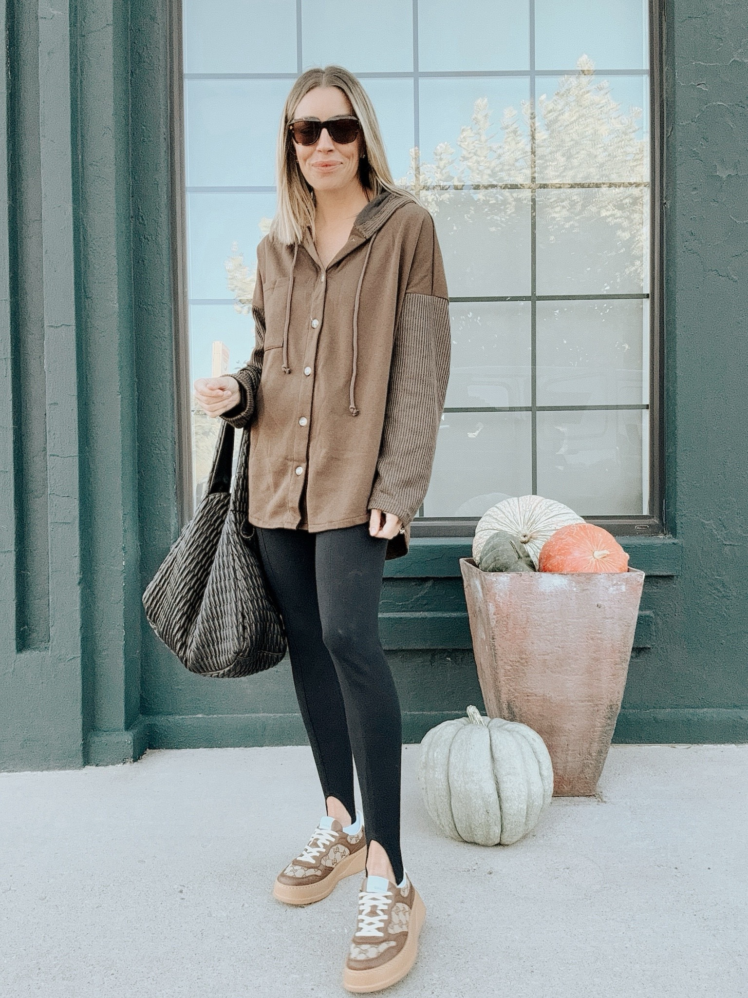 Amazon fall find 😍 loving this chocolate color  // size small 

#LTKFindsUnder100 #LTKStyleTip