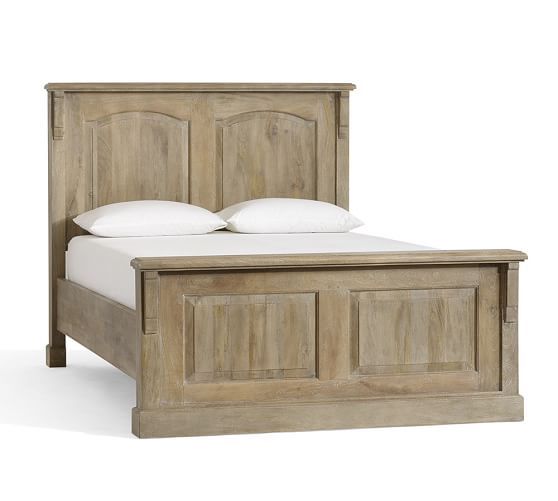 Linden Wood Paneled Bed | Pottery Barn (US)