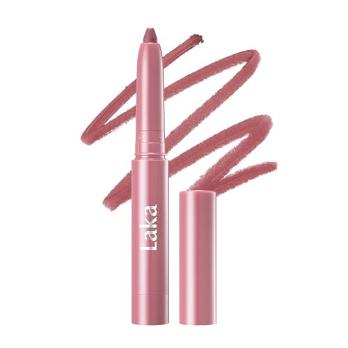 Laka Stain Lip Liner, 0.7g/0.02oz, Rich Creamy Long Lasting Color, Waterproof & Transfer-Proof, Easy Drawing with Smooth Application (#02 Suede Pink) | Amazon (US)