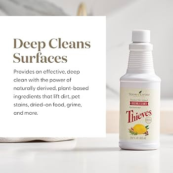 Young Living Thieves Household Cleaner - 14.4 fl. oz. | Powerful Multi-Surface All-Purpose Cleane... | Amazon (US)