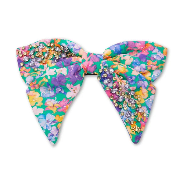 LILY MELANGE LIBBY LIBERTY™ CRYSTAL BOW BARRETTE | LELE SADOUGHI