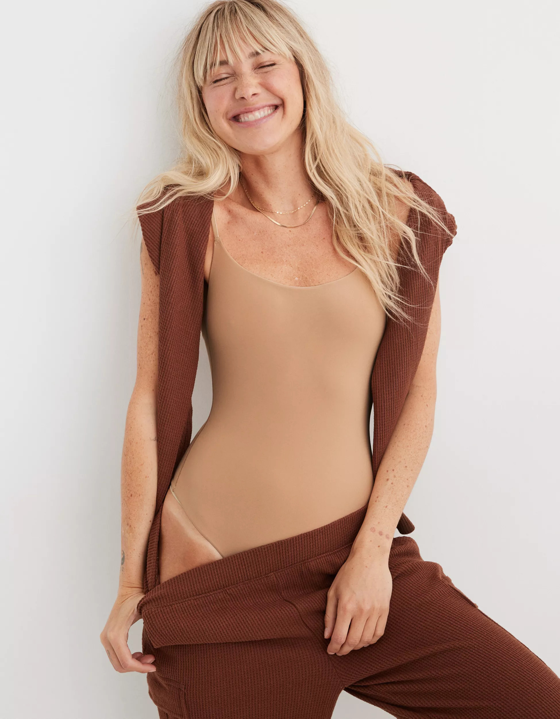SMOOTHEZ Scoop Bodysuit | Aerie