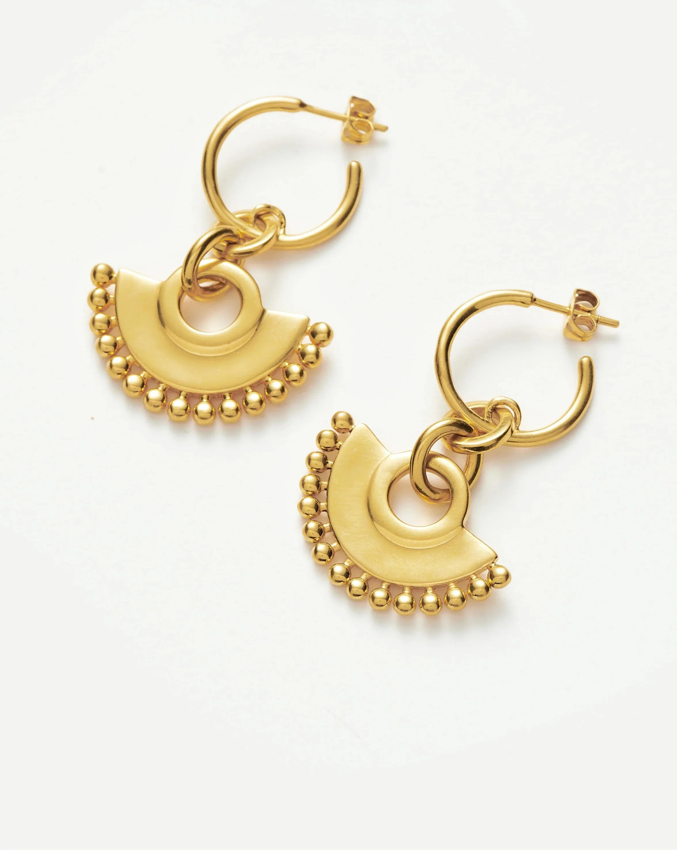Zenyu Fan Chandelier Hoop Earrings | Missoma UK | Missoma UK