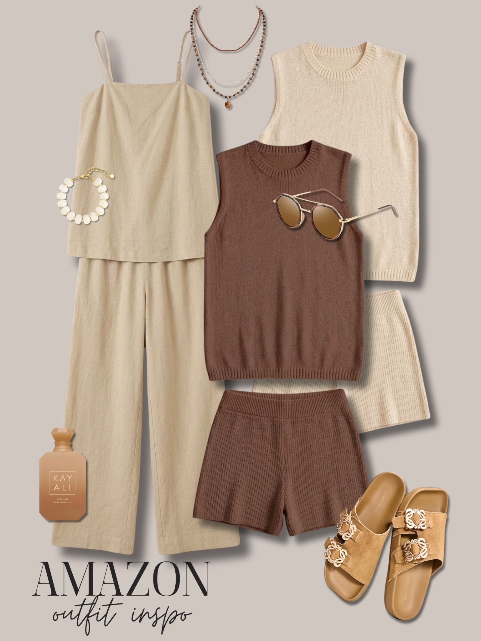 Spring matching sets perfect for lounging, vacations, travel, etc. 🤍 all from Amazon. 

#LTKTravel #LTKootd #LTKSeasonal