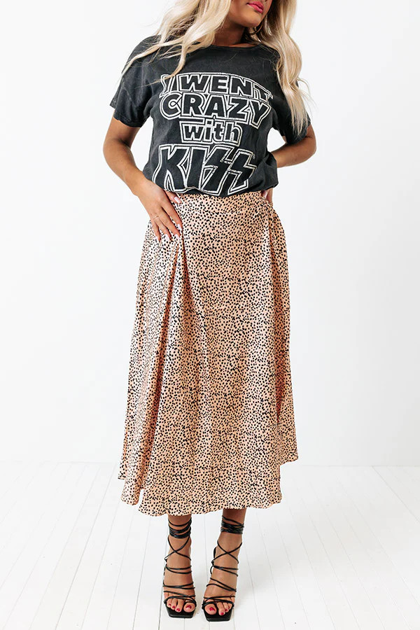 The Envy Cheetah Print Skirt | Impressions Online Boutique