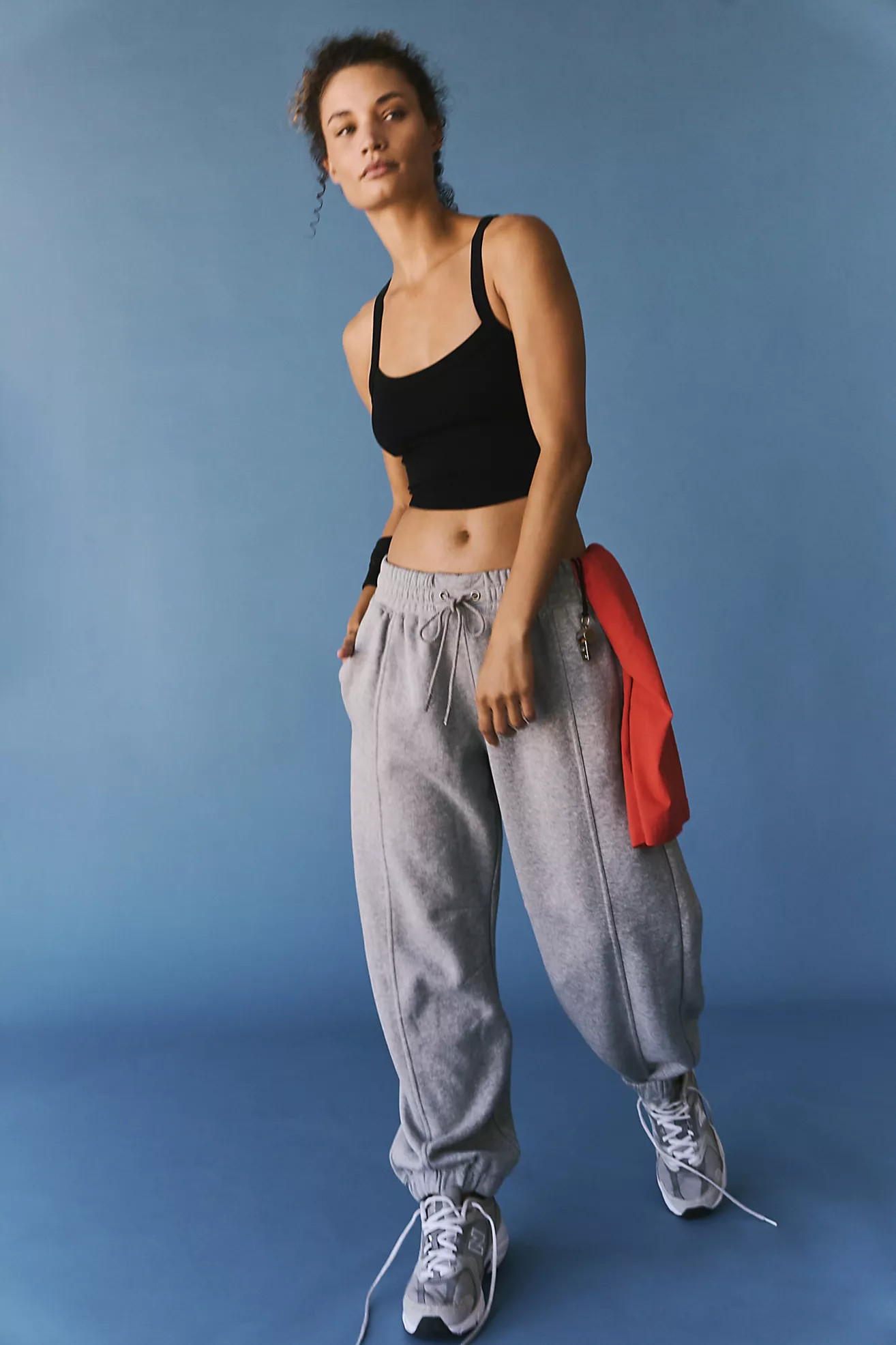 Sprint To The Finish Heather Pants | Free People (Global - UK&FR Excluded)