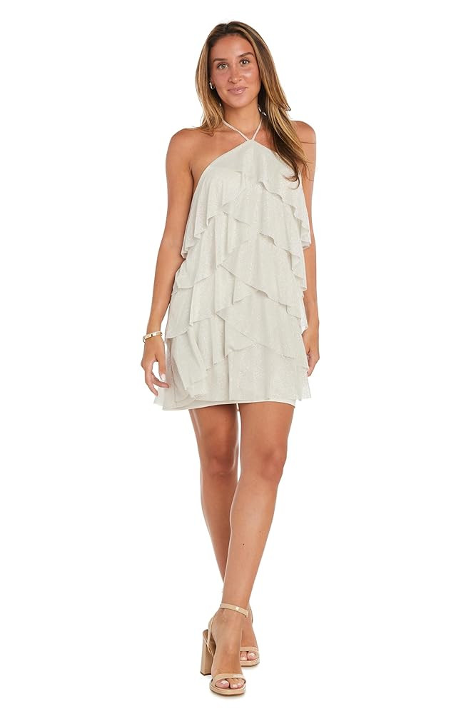 Women's Twinkle Tiered Mini Dress | Amazon (US)
