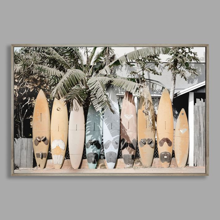 Surf's Up Canvas Wall Decor | Pottery Barn Teen