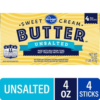 Kroger - Kroger® Unsalted Butter Sticks, 16 oz | Kroger