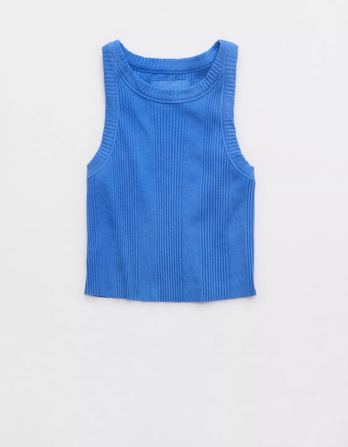 Aerie Textured Free Spirit Ribbed Tank Top | Aerie