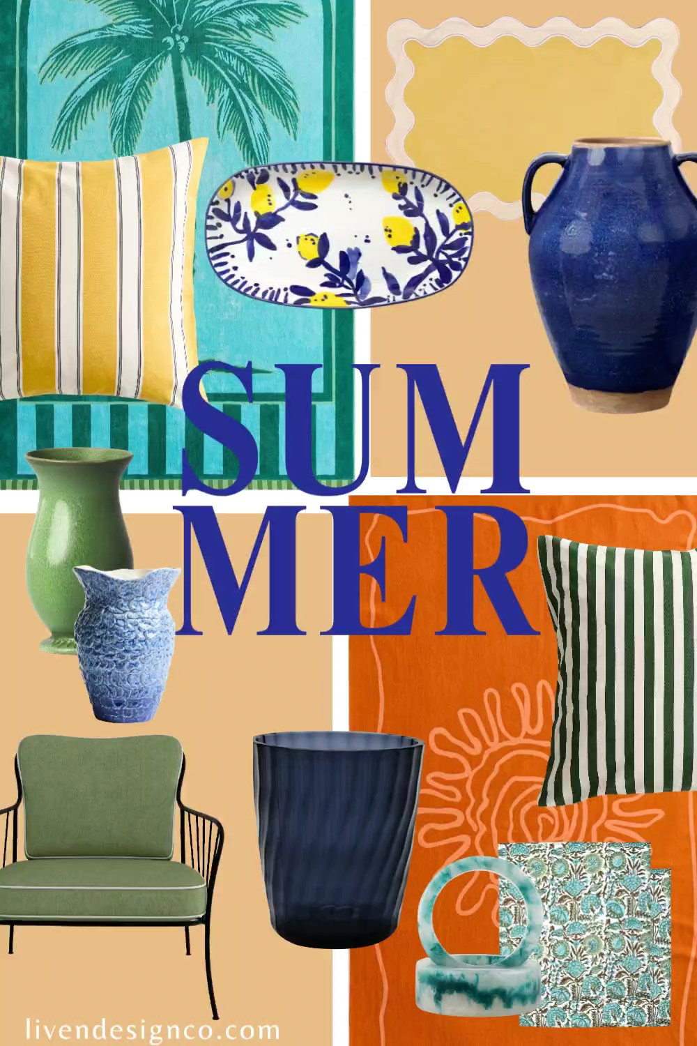 Summer home finds. Bold hues. Beach towels. Ceramic vase. Blue vase. Target. Amazon. Outdoor pillows. Patio decor. Dinnerware. Outdoor dining. Napkins. Outdoor patio chair. 

#LTKSeasonal #LTKSaleAlert #LTKHome