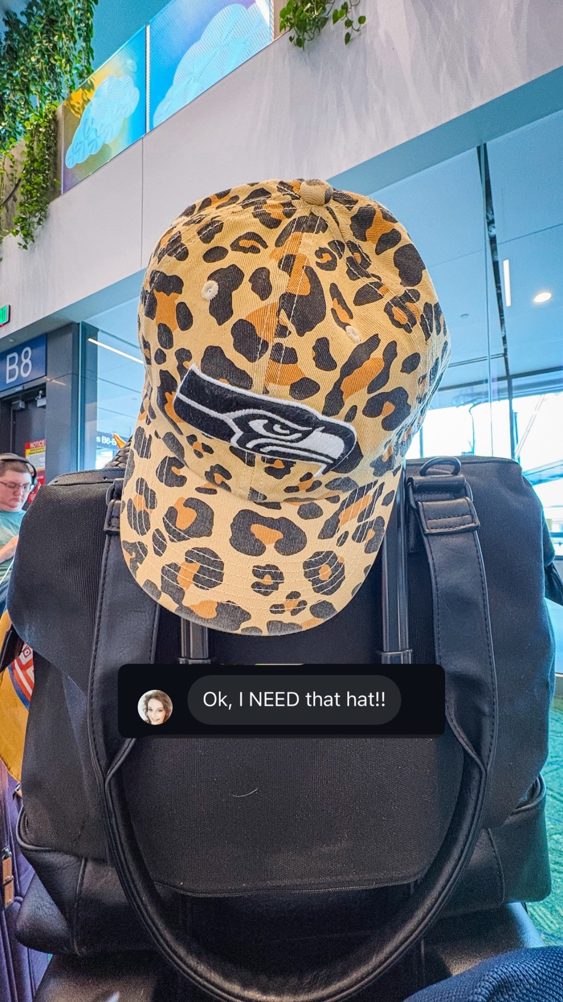 I wore this hat all weekend. 💚💙💚💙

#LTKTravel #LTKSaleAlert #LTKFindsUnder50