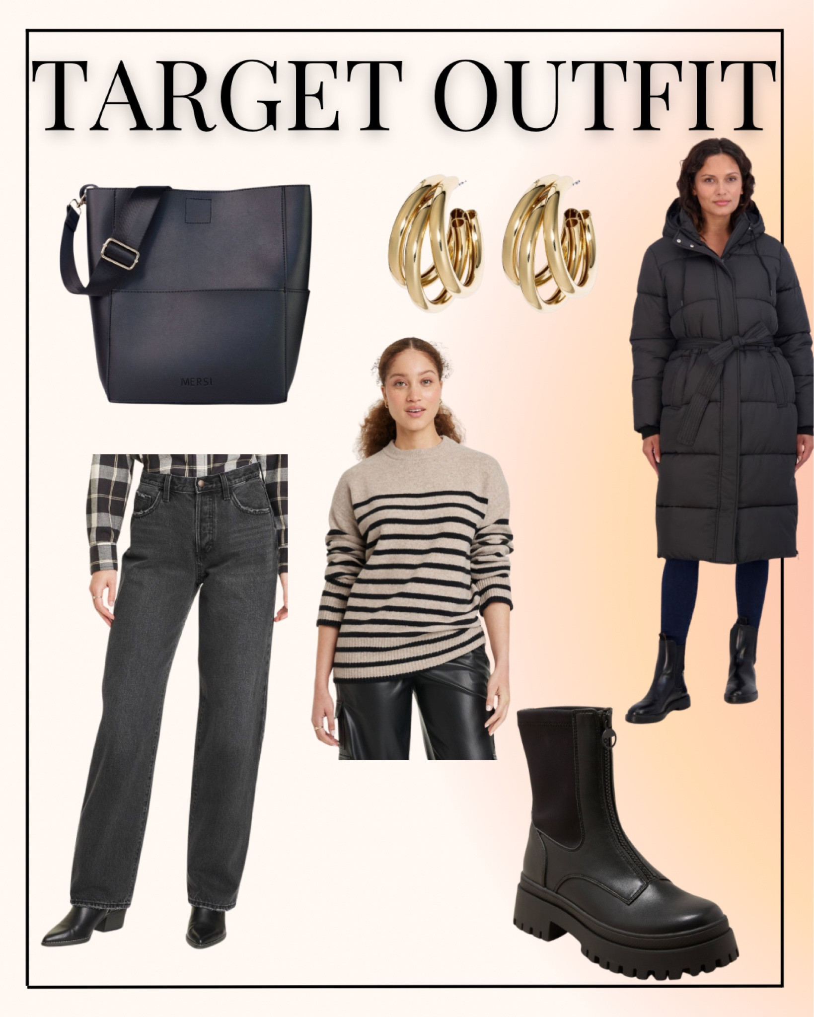 Minimalist winter outfit from Target!  Pants, sweater, and jacket all on sale!

#LTKstyletip #LTKsalealert