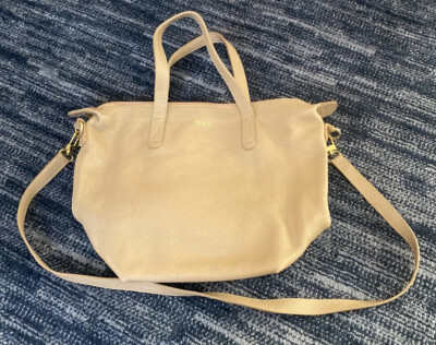 Cuyana The Pebbled Carryall Shoulder Crossbody Convertible Leather Purse Bag EUC  | eBay | eBay US