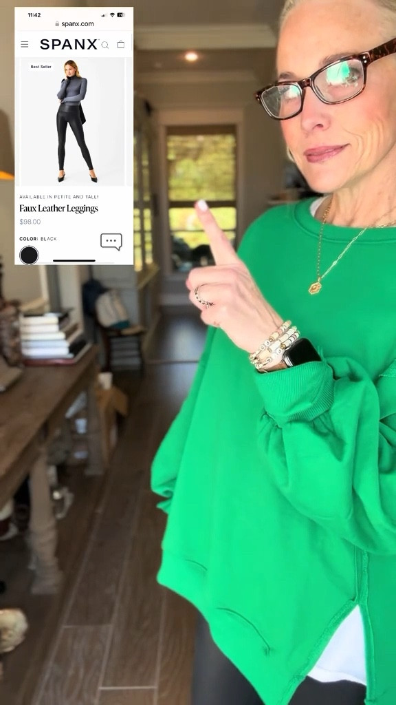 Can we take a moment for this incredible Spanx look for less from Amazon?

This is the CRZY Yoga brand and I find that they are the most similar to my Spanx leggings of any brand I’ve tried. And believe me, I have them all. These have the same amount of compression that my Spanx ones do, are high waisted and don’t roll down when I sit. I am in the 28” inseam length and my true size medium.

Don’t get me wrong, I have and still love and wear my Spanx ones. But they don’t have the same amount of color options in the faux leather style. And to be honest, at $98 a pop, I’m not going to buy a bunch of different colors. But at the CRZY Yoga Amazon price of $26 bucks, you better believe I’m packing them into my wardrobe because at heart, I’m a true leggings kinda girl. 

#LTKover40 #LTKsalealert #LTKstyletip