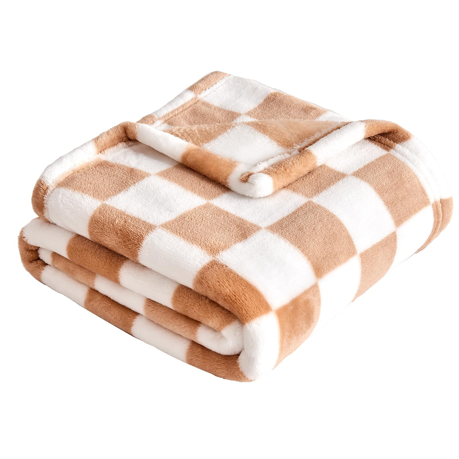 Yurhap Checkered Baby Blanket Fleece Baby Blankets Neutral for Boys Girls, Super Soft Warm Lightw... | Amazon (US)