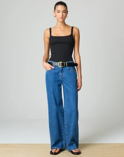 Low Rise Wide Leg Jean | Glassons (Australia)