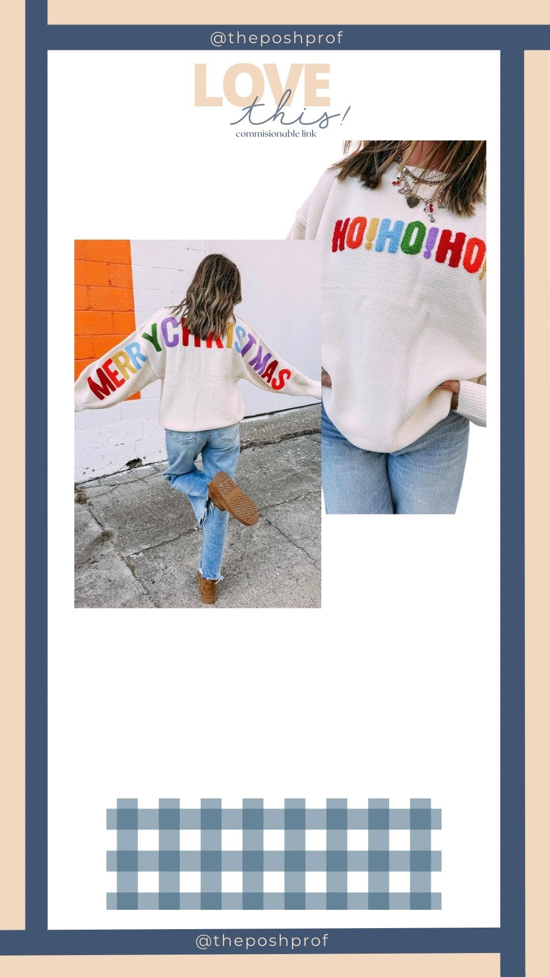 Christmas sweater/top ❤️💚🎄

#LTKSeasonal