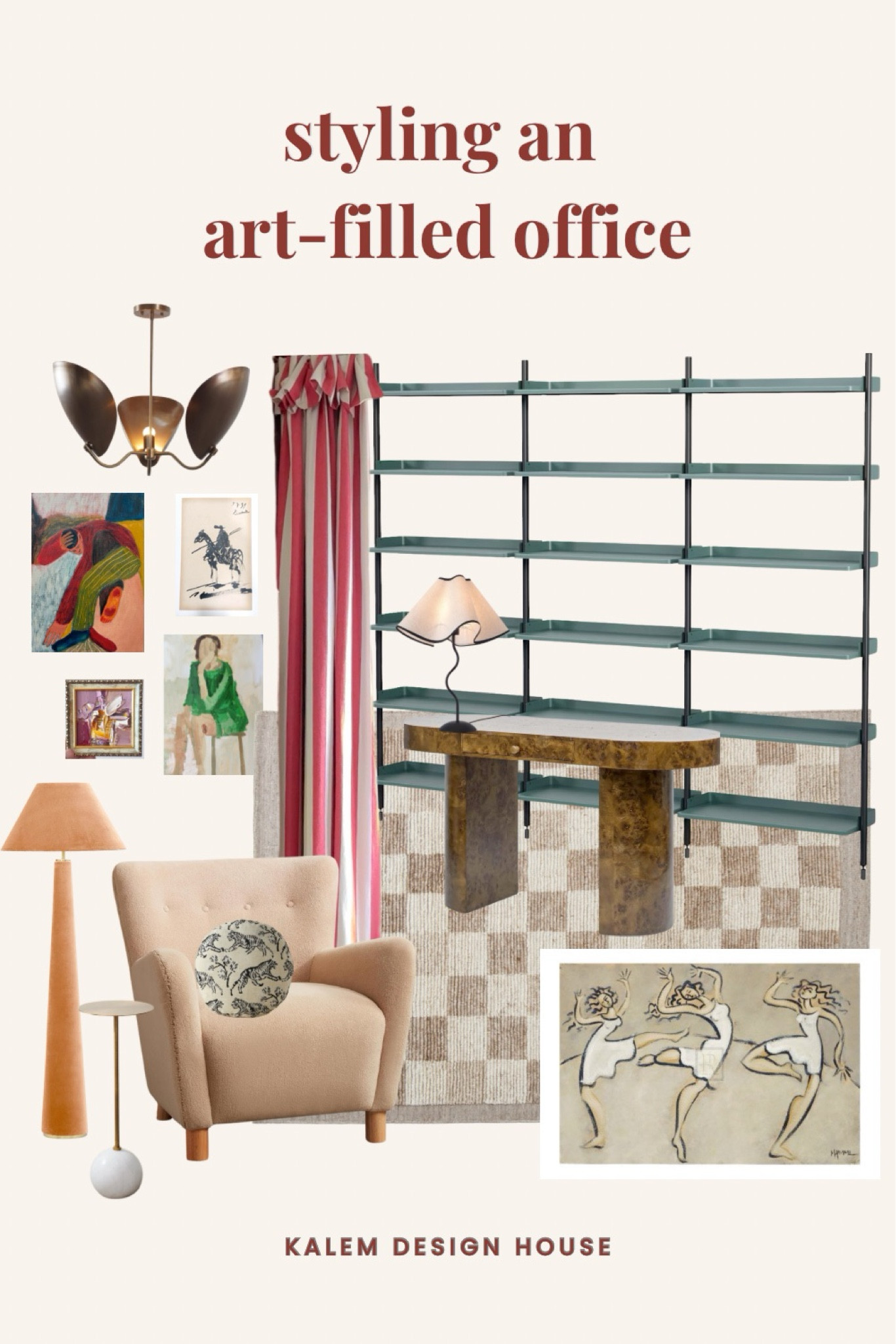 Home decor, Home office decor
Single Drawer Oval Computer Desk, Dark Brown Burl Wood, Unique curved desk top, pill-shaped design, Natural burl wood veneer, timeless yet contemporary, Sturdy and durable frame of Eucalyptus wood, sustainable and renewable natural products, Single drawer
Terracotta Velvet Floor Lamp, Brown, Luxurious velvet fabric finish, Type A bulb with an E26 base, soft-pile velvet, monochromatic, peach pastel
Asymmetrical Wall Mirror, Gold Antique Mirror, Large Abstract Wavy Frame, gold mirror
Hand-knotted Wool Rug, checkerboard neutral rug, Beige, Cream tan ivory rug, extra soft rug, New Zealand wool pile on cotton foundation, cream, bone beige, sandstone, tan, undyed yarn, hand-knotted pile of New Zealand wool Retro Wall Art, Aesthetic Wall Art, digital print

#LTKHome