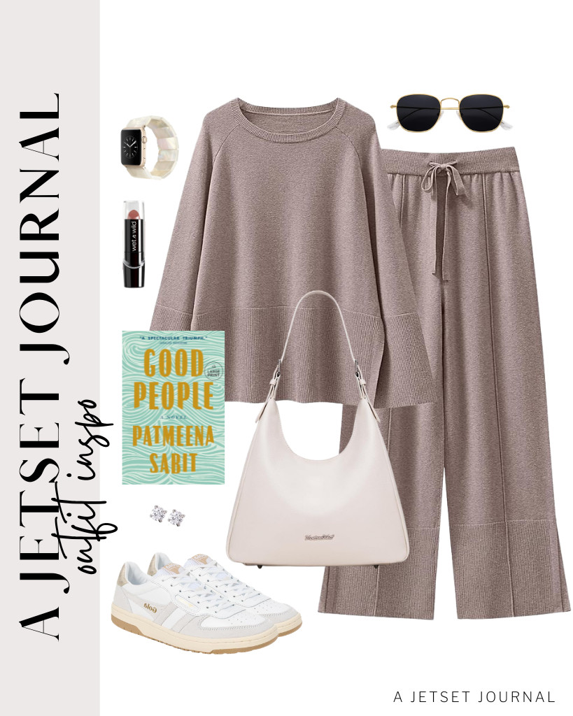 Pair up these Gola Hawk sneakers with this matching lounge set. You will love it even more when you style it with this hobo bag and trendy polarized sunglasses. And don’t forget your copy of Good People! 

 #LTKSeasonal #LTKSaleAlert #LTKTravel
