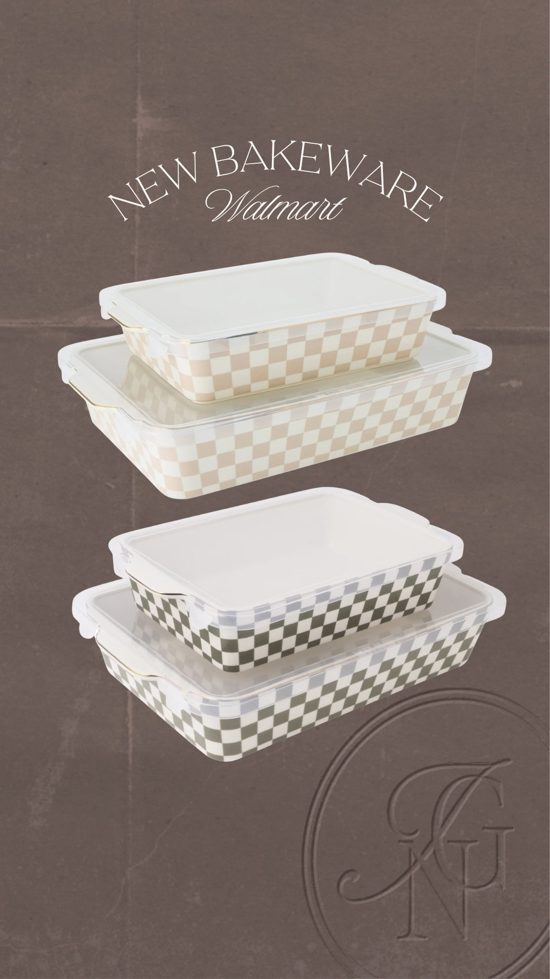 No because how did Walmart know I needed a new bakeware set? ✨ so stinkin cute & comes with lods for easy storage of leftovers 🙌

#walmarthome #walmartfind #kitchen #bakeware #designerinspired #lookforless #checkered #homefind #fallbaking #hostessgift

#LTKSeasonal #LTKHome