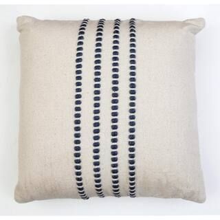 Decor Therapy Wanda 20 x 20 Bering Sea Yarn Stitched Throw Pillow TH021815002E - The Home Depot | The Home Depot