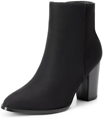 DREAM PAIRS Women's Ankle Boots Chunky Block Heel Booties | Amazon (US)