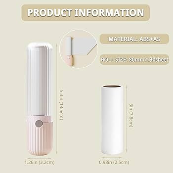 Compact Lint Roller with 150 Sheets - Portable Pet Hair Remover for Clothes, Furniture, and Trave... | Amazon (US)