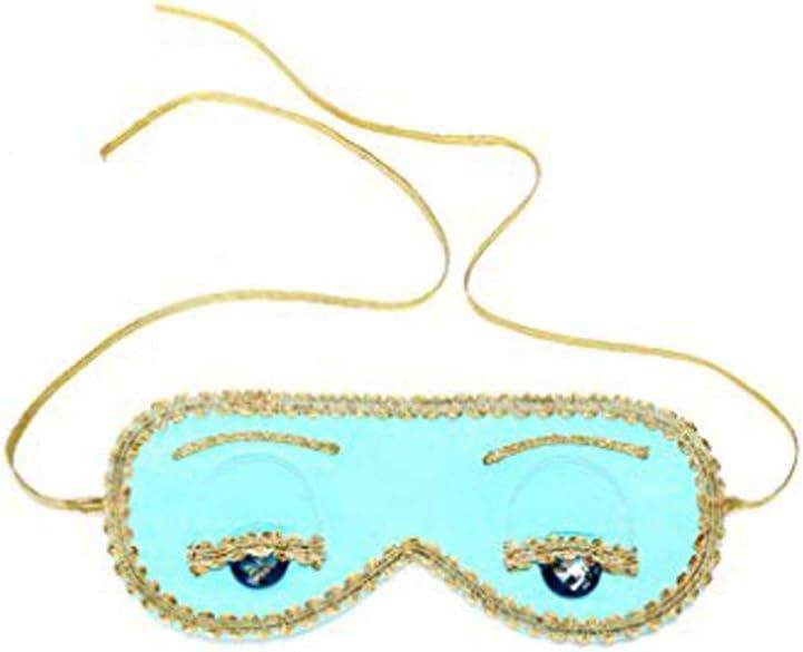 Utopiat| Audrey Style| Silk Sleep Eye Mask in Turquoise Blue| Woman | Inspired by The Movie Break... | Amazon (US)