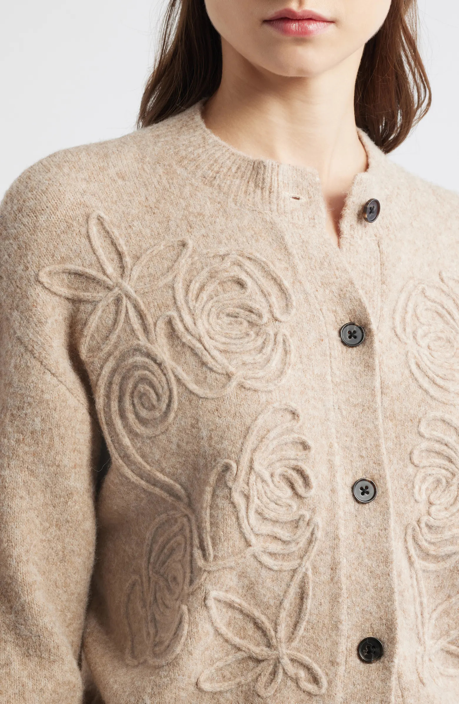 Rails Coralle Soutache Trim Cardigan | Nordstrom | Nordstrom