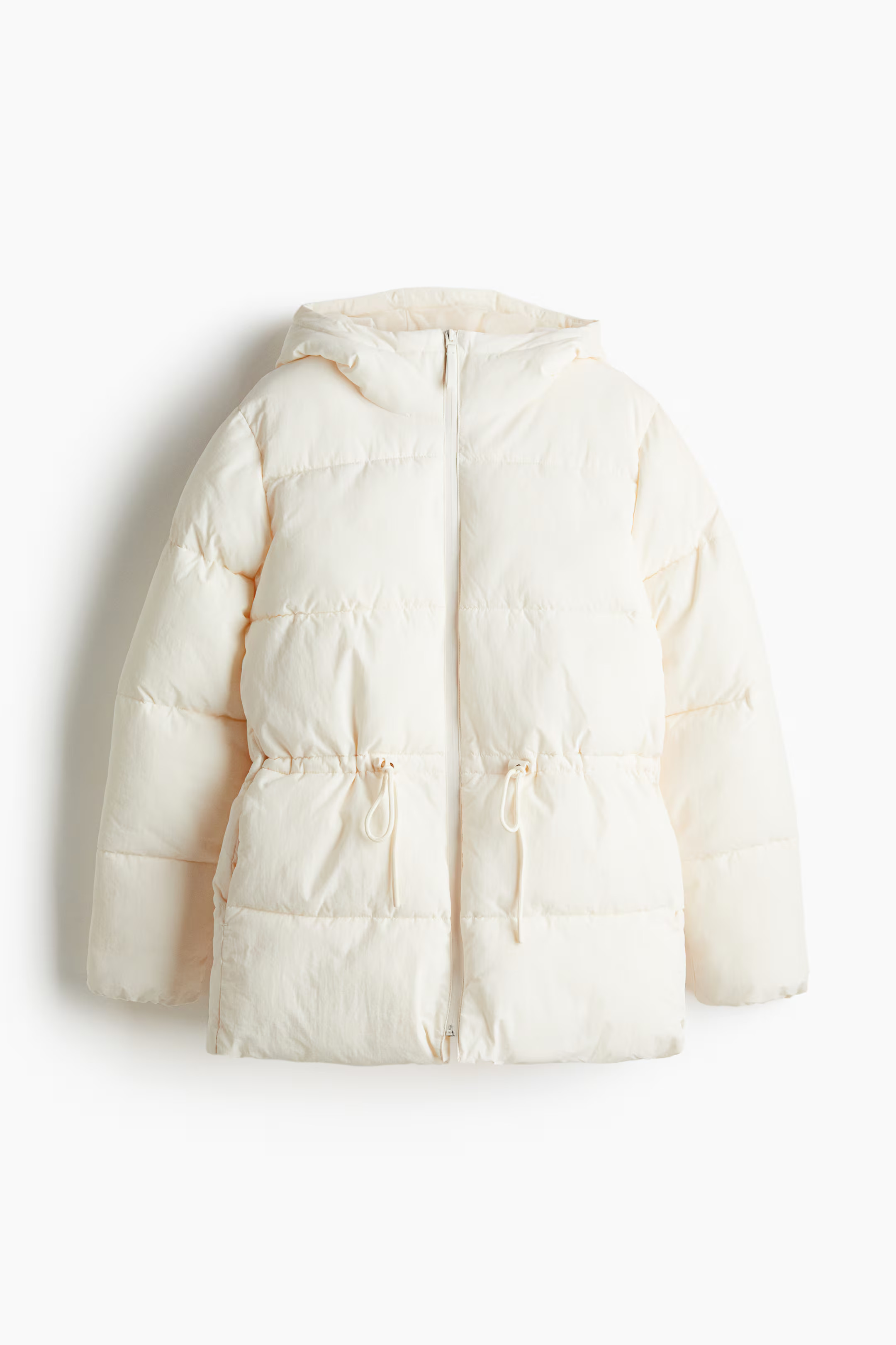 Oversized Drawstring-Waist Puffer Jacket | H&M (US + CA)