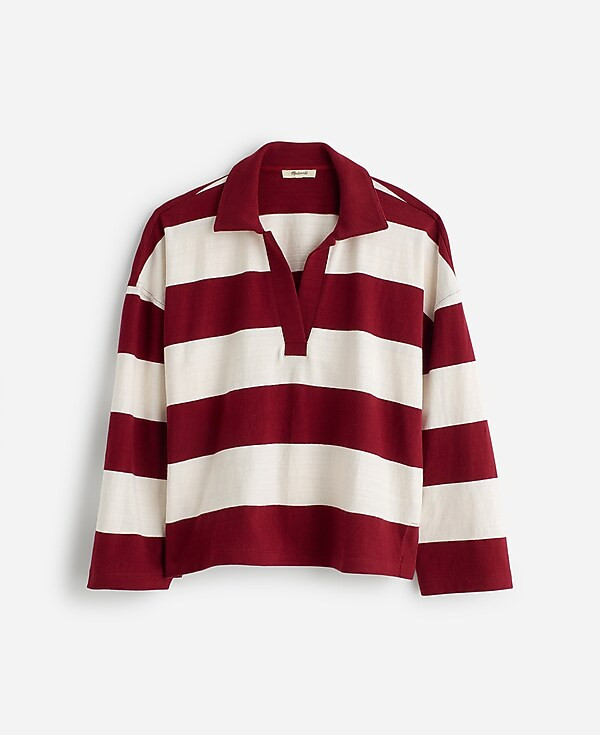 Rugby Polo Tee | Madewell | Madewell