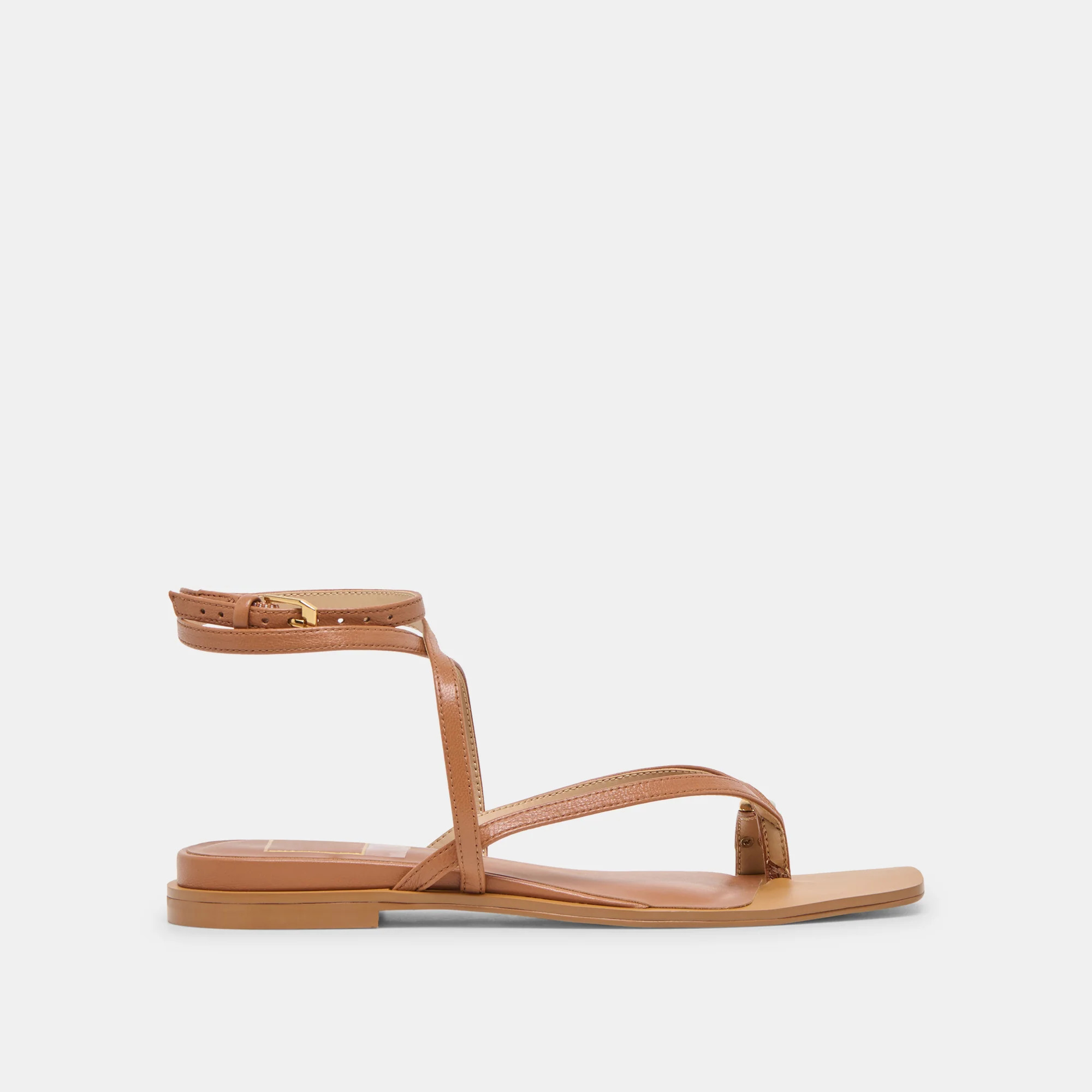 Tyrice Sandals Espresso Leather | DolceVita.com