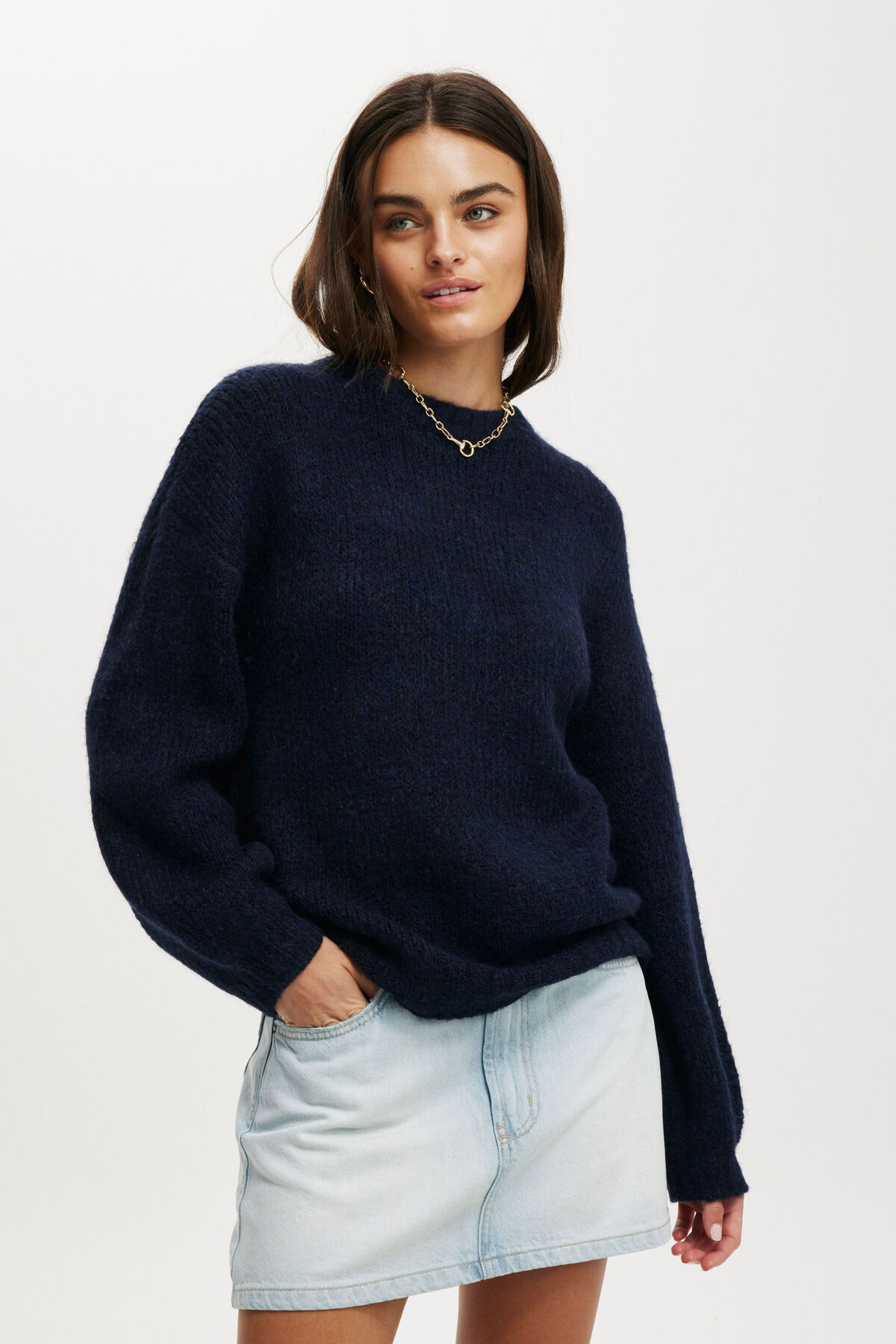 Luxe Crew Pullover | Cotton On (ANZ)