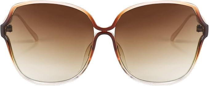 FEISEDY Fashion Butterfly Oversized Jackie O Sunglasses Shades for WOMEN B9022 | Amazon (US)