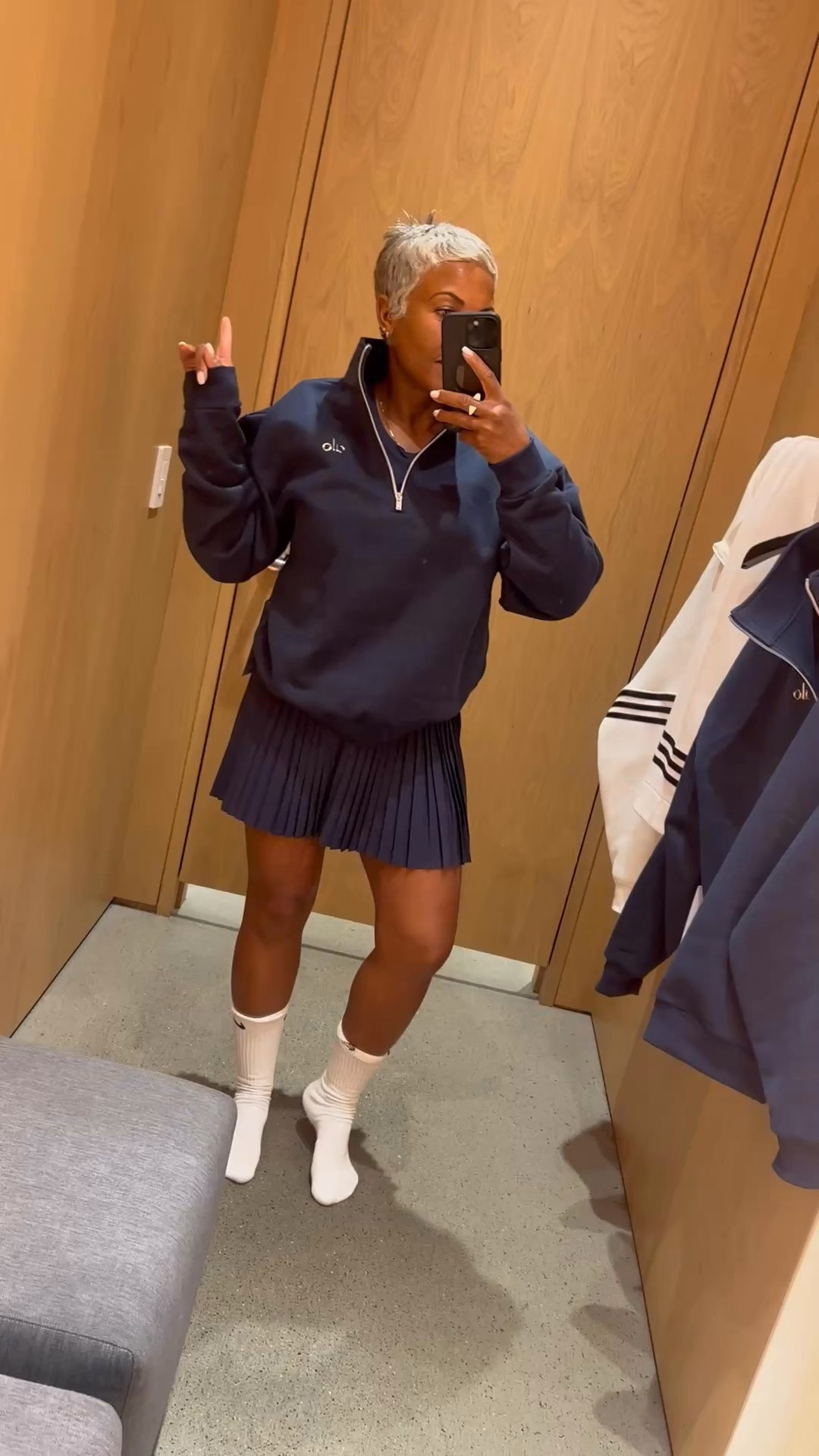Sooo obsessed with this quarter-zip jacket. So many ways to style and layer it! 
•
•
•
#xojalonda #midlifefashion #ootd #cuteandcomfylook #midlifelooks

#LTKootd #LTKActive #LTKOver40