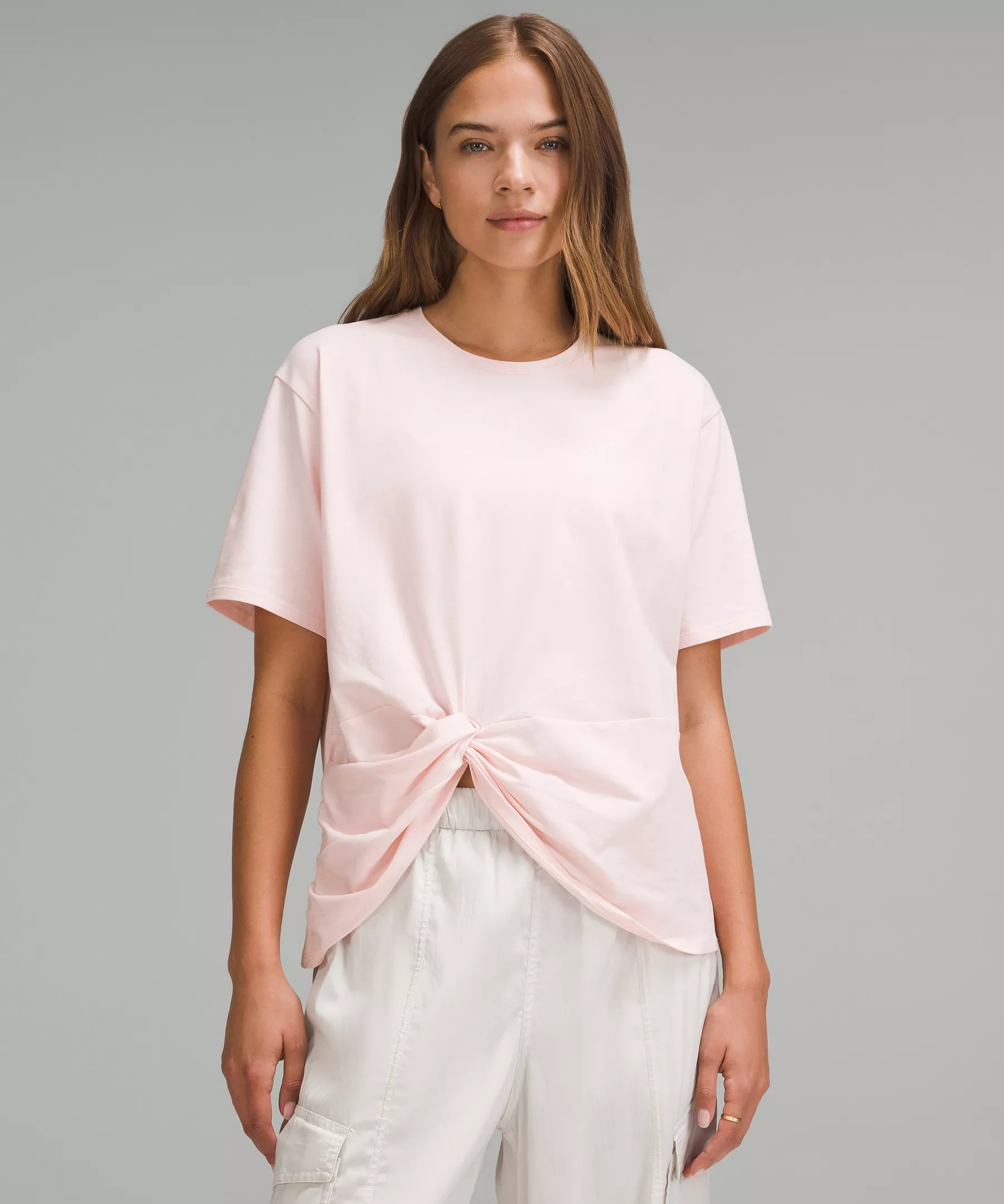 Twist-Front Oversized T-Shirt | lululemon (CA)