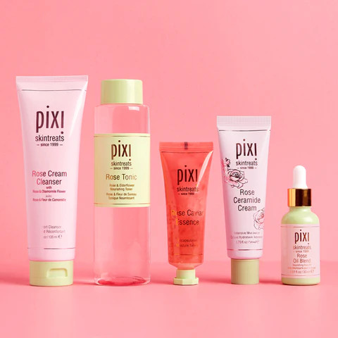 Ultra Luxe Rose-Infused Skintreats Set | Pixi Beauty