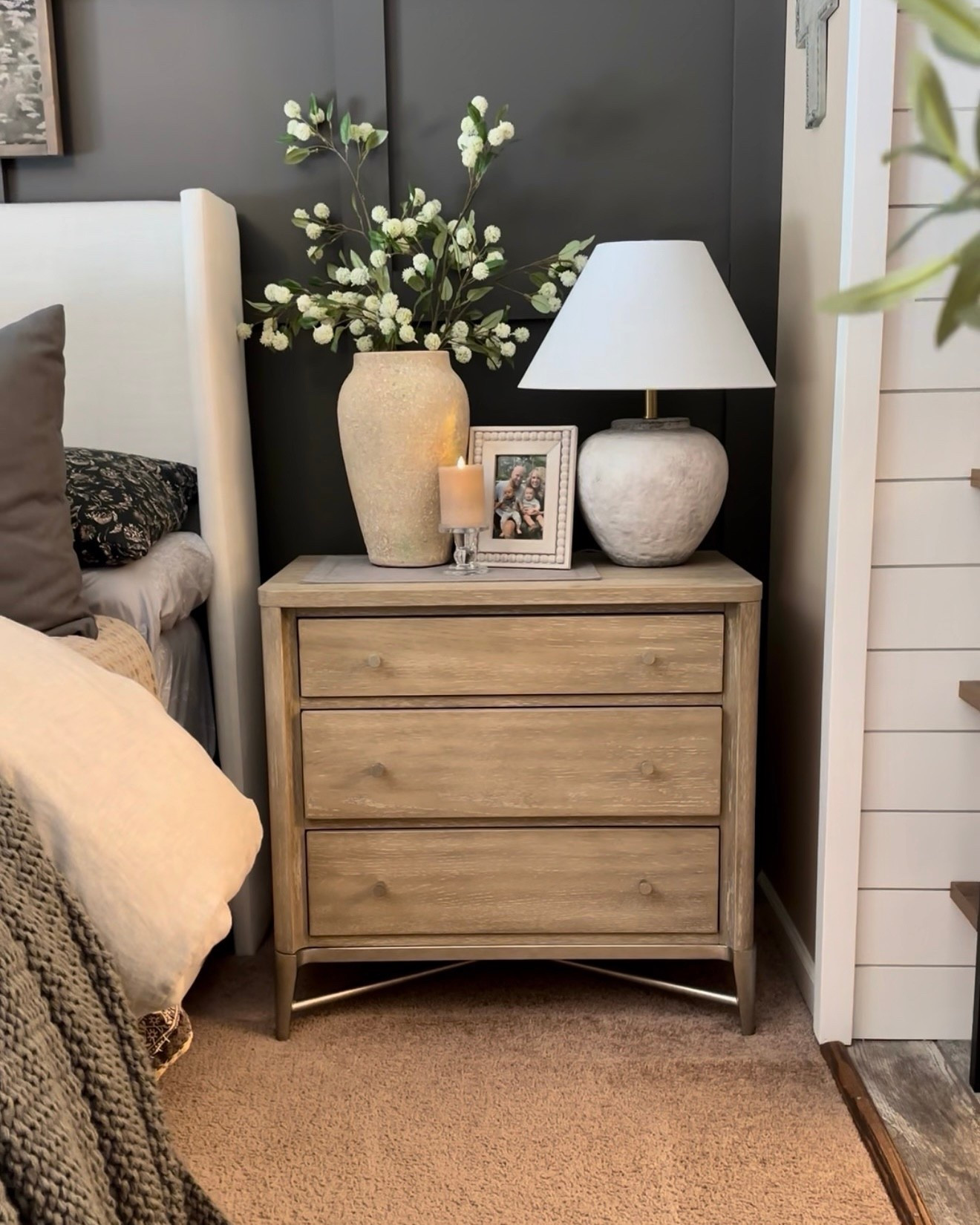 Nightstand On Sale  Follow @farmtotablecreations on Instagram for daily home finds & cozy inspiration 🤍

This neutral wood nightstand is one of those pieces that instantly warms up a bedroom. The soft finish, clean lines, and subtle texture make it easy to style with anything—from layered bedding to simple decor accents. Right now it’s on sale, making it such a good time to grab a timeless piece that works in both guest rooms and primary bedrooms.

#nightstand #bedroomfurniture #bedroomdecor #neutralhome #bedroomfinds

#LTKHome #LTKSaleAlert