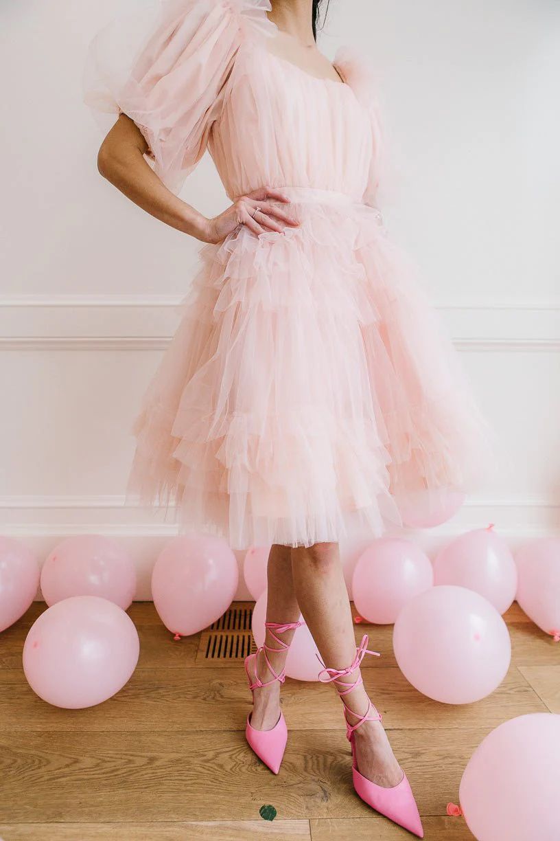 Pixie Dress in Blush | Ivy City Co