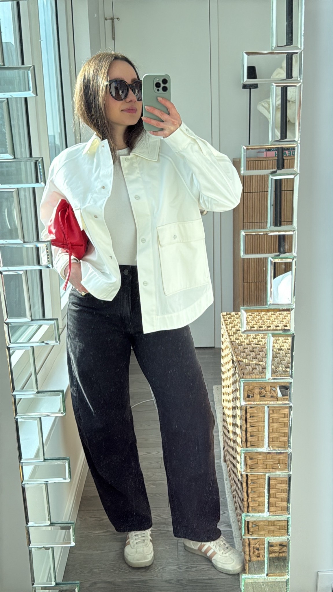 Wearing size 27 in the ‘Curve’ style so runs TTS. White ones are 60% off!! Only $35

#LTKSaleAlert #LTKSeasonal