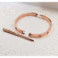 Love Bracelet Gold Rose  - Perfect Match for Michael Kors watch | Bonanza (Global)